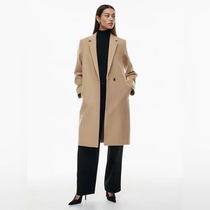 Aritzia Babaton Wool and Cashmere Coat Size L